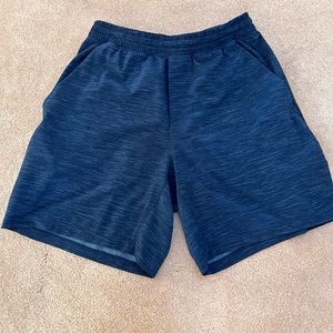Lululemon blue workout shorts